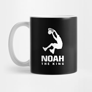 Noah Custom Player Basketball Your Name The King Mug